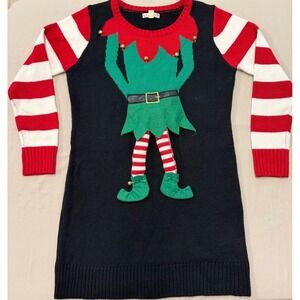 It's Our Time | Dresses | Christmas Ugly Sweater Dress With Elf Medium | Poshmark It's Our Time | Dresses | Christmas Ugly Sweater Dress With Elf Medium | Poshmark